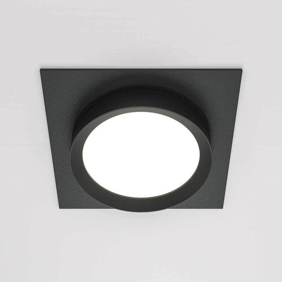 Встраиваемый светильник Maytoni Hoop DL086-GX53-SQ-B