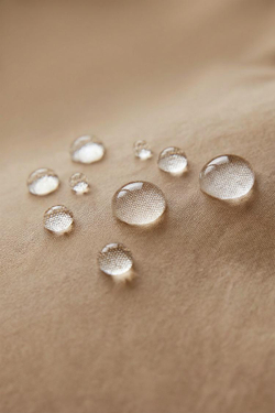 ZARA ПАРКА С КОНТРАСТНЫМИ МОЛНИЯМИ WATER-REPELLENT, СВЕТЛО-БЕЖЕВЫЙ