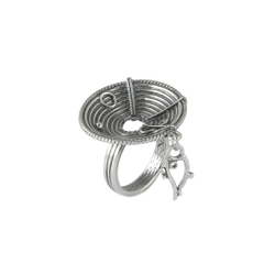"Лесото" кольцо в серебряном покрытии из коллекции "Африка" от Jenavi