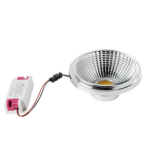 932132 Лампа энергосберегающая LED 220V AR111 12W=100W 1140LM 60G COB 3000K 20000H