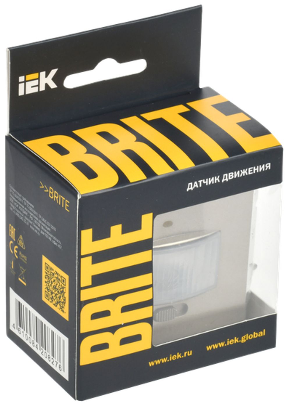 BRITE Датчик движения ДС10-1-БрШ шампань IEK