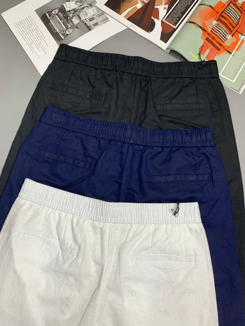 Льняные брюки Kiton