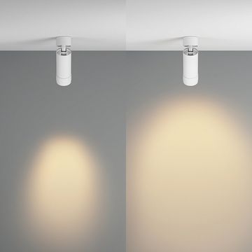 Накладной светодиодный светильник 7W 2700K C055CL-L12W2.7K-Z-W белый Focus Zoom Maytoni