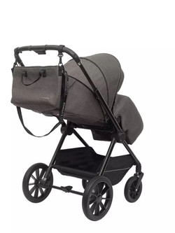 Прогулочная коляска Luxmom A2 ,Телескопическая ручка/серый