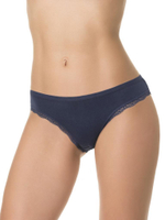 Сексуальные трусики с кружевом и атласным бантом сзади