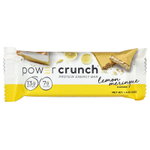 BNRG, Power Crunch, протеиновый энергетический батончик, лимонная меренга, 12 батончиков, 40 г (1,4 унции) каждый