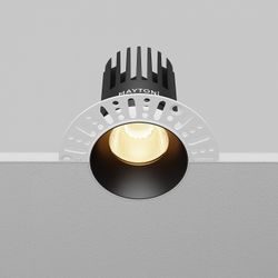 Встраиваемый светильник Maytoni Dip DL121-15W-2.7K-TRS-B