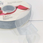 Лента Органза 2,5см х 110м (Голубой)