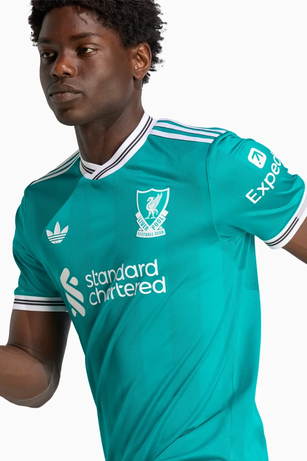 Футболка adidas Liverpool FC 25/26 3rd Authentic - бирюзовый