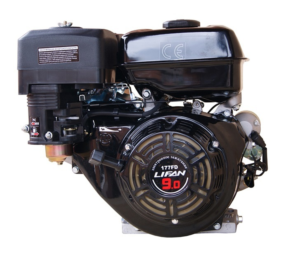 Двигатель бензиновый LIFAN 177F 9 л.с.