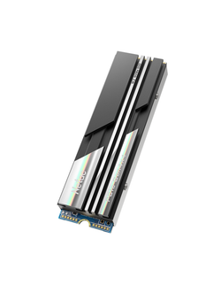 Ssd накопитель Netac SSD NV5000 2TB PCIe 4 x4 M.2 2280 NVMe 3D NAND, R/W up to 5000/4400MB/s, IOPS(R4K) 600K/700K, TBW 1400TB, with heat sink, 5y wty