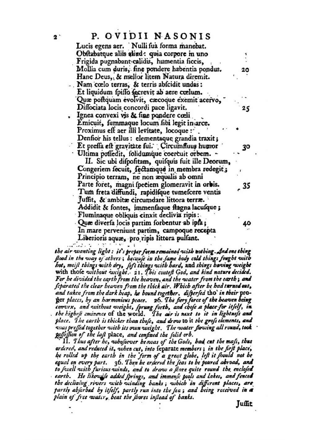 P. Ovidii Nasone Metamorphoseon Libri XV, Cum Versione Anglica, Ad Verbum, Quantum Fieri Potuit, Facta. Or, Ovid's Metamorphoses, with an English Translation, As Exact As Possible (Latin Edition) | John Clarke