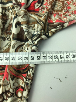 Платье с принтом 48 размер