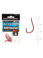 Крючки Cobra Pro AIIROUND серии A226 размер 004 (5упк.по 10шт.)