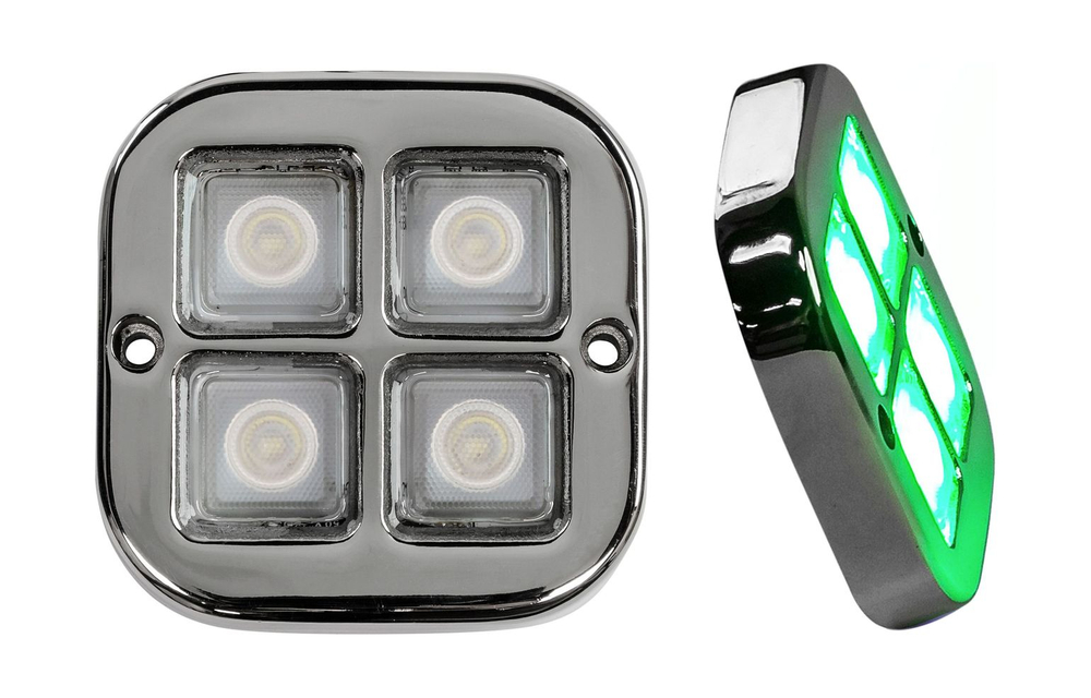 Подводный огонь UDS70, зеленый свет, 4w, Marine Rocket