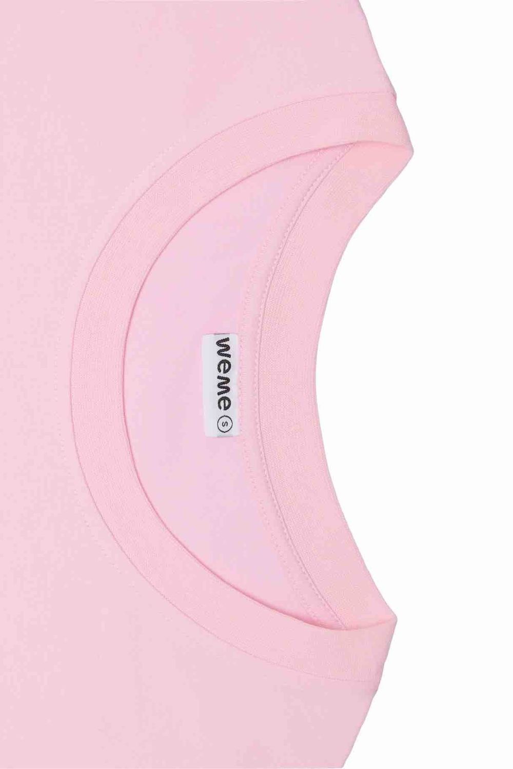 Лонгслив Weme Скинни розовый