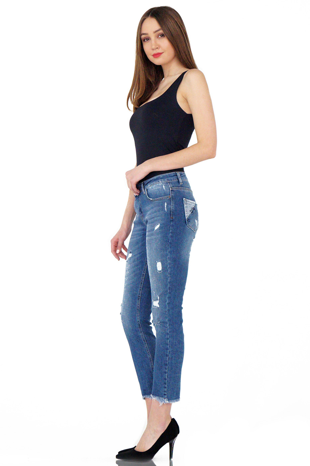 LIGVIANNI  Джинсы Boyfriend Jeans