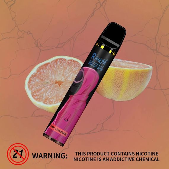 RandM SQUID BAR 2500 - Pink Lemonade (2% nic)