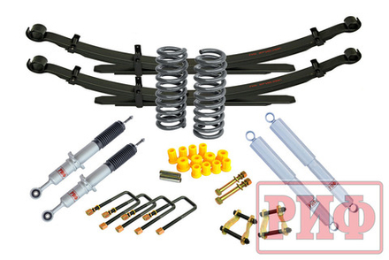 Лифт-комплект газовый Toyota Hilux 2005-2014, Sollers ST6, Jac T6 лифт 45 мм жесткий РИФ