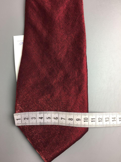 Галстук бордовый