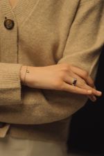 Кольцо Crystal Round с лунным камнем