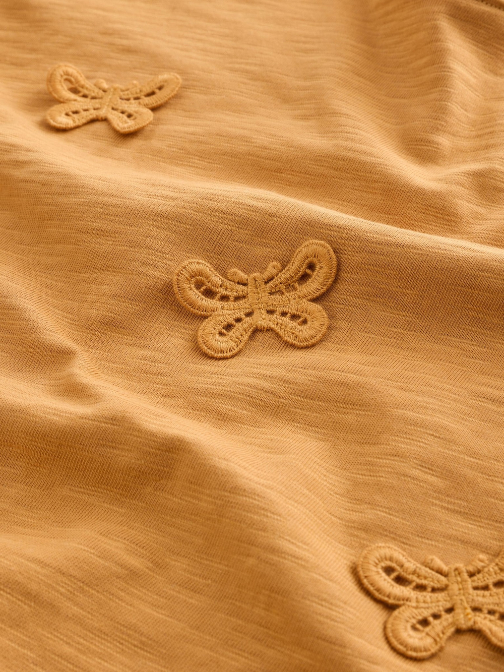 Футболка для девочки Next E51-317, Горчичный