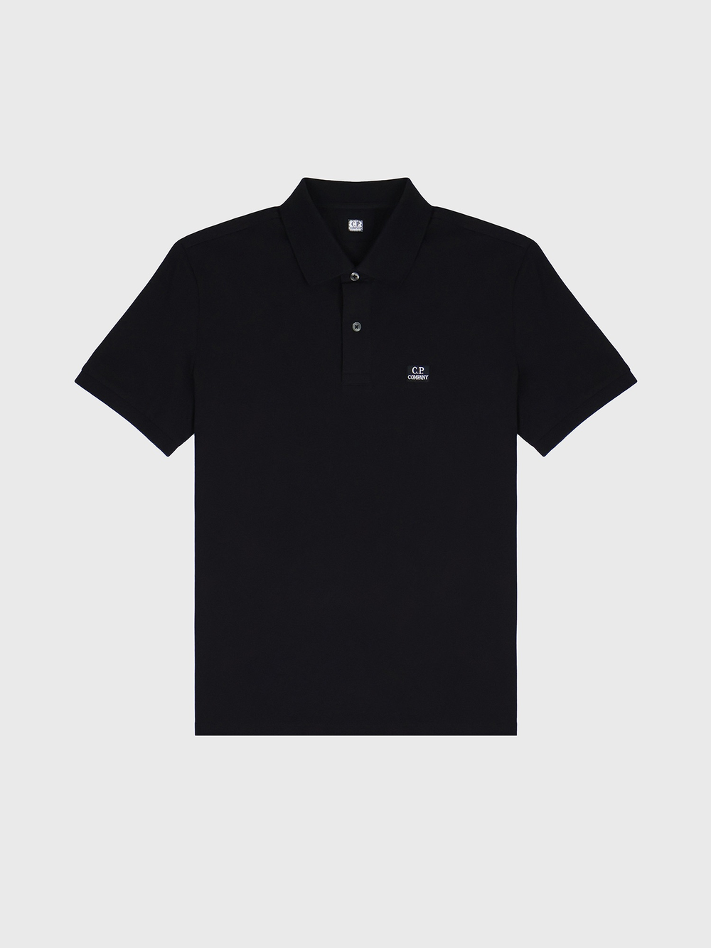Поло C.P. Company Stretch Piquet Black