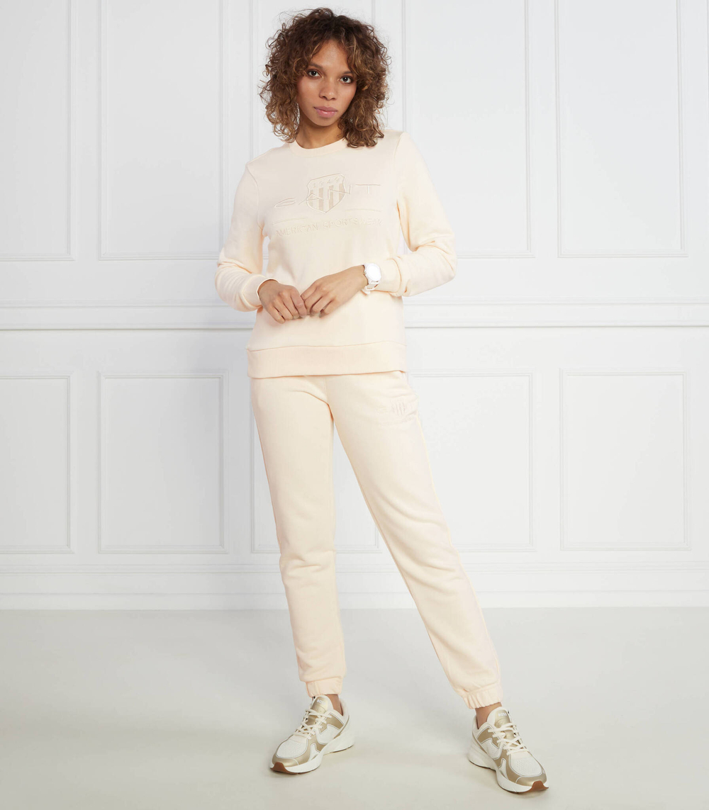 Худи REG TONAL SHIELD Gant - кремовый(4200663)