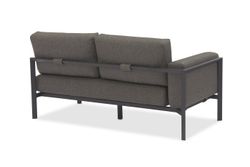 Stockholm, диван антрацит/серый, алюминий