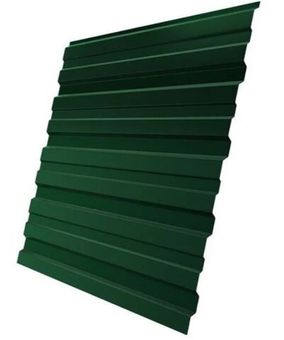 Профнастил С10 RAL 6005 зелёный мох Полиэстер