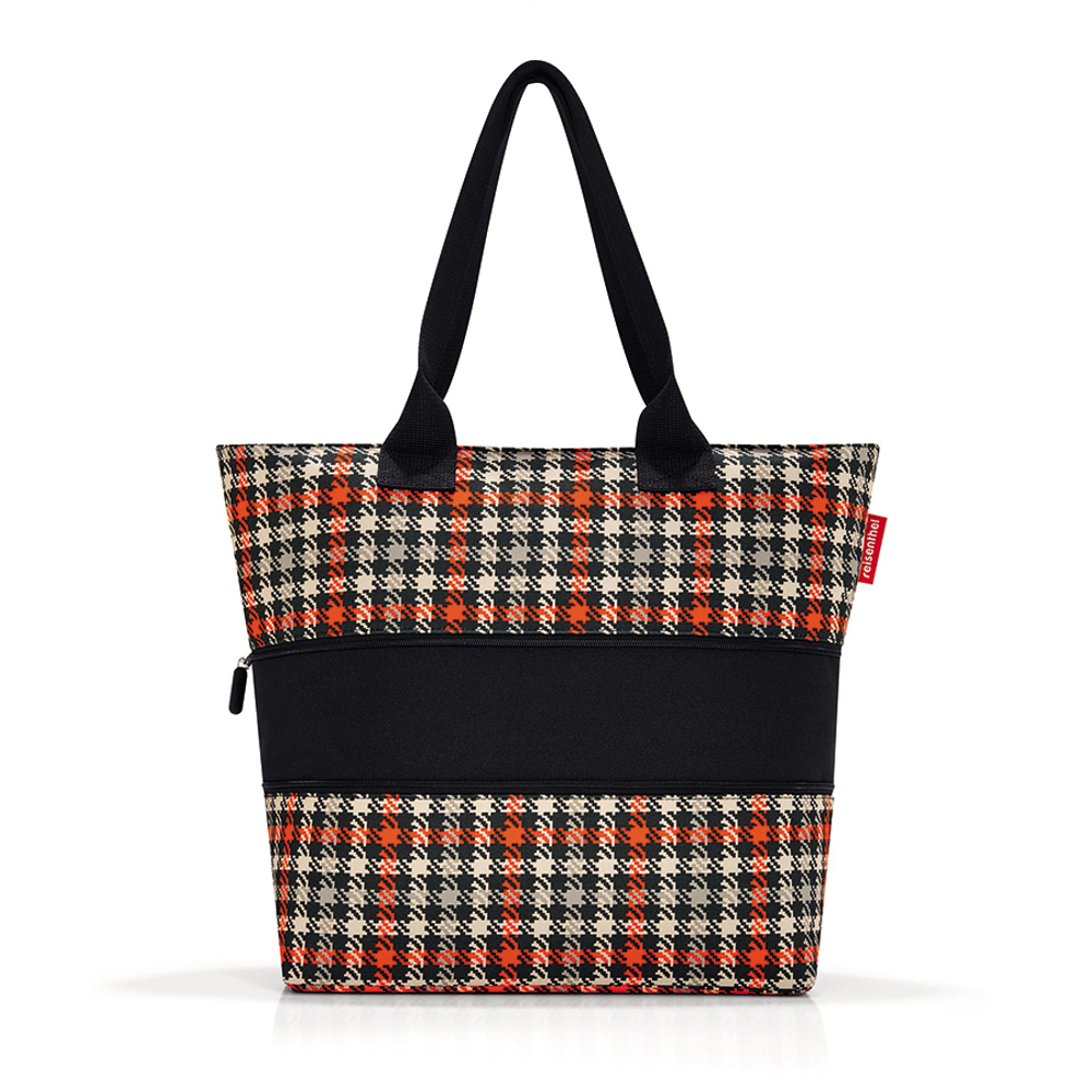 Сумка shopper e1 glencheck red
