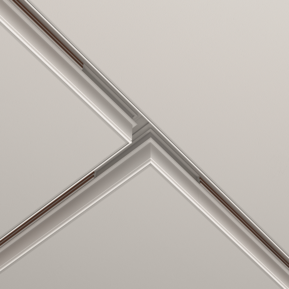 Коннектор Т-образный встраиваемый под ГКЛ 12,5мм Maytoni Exility TRA034CT-42.12W