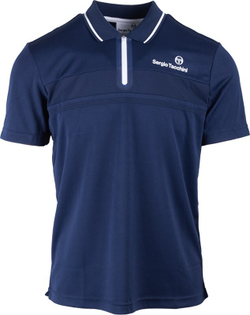 Мужское теннисное поло Sergio Tacchini Specchio Polo Shirt - небесный