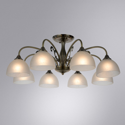 Люстра на штанге Arte Lamp A3037PL-8AB