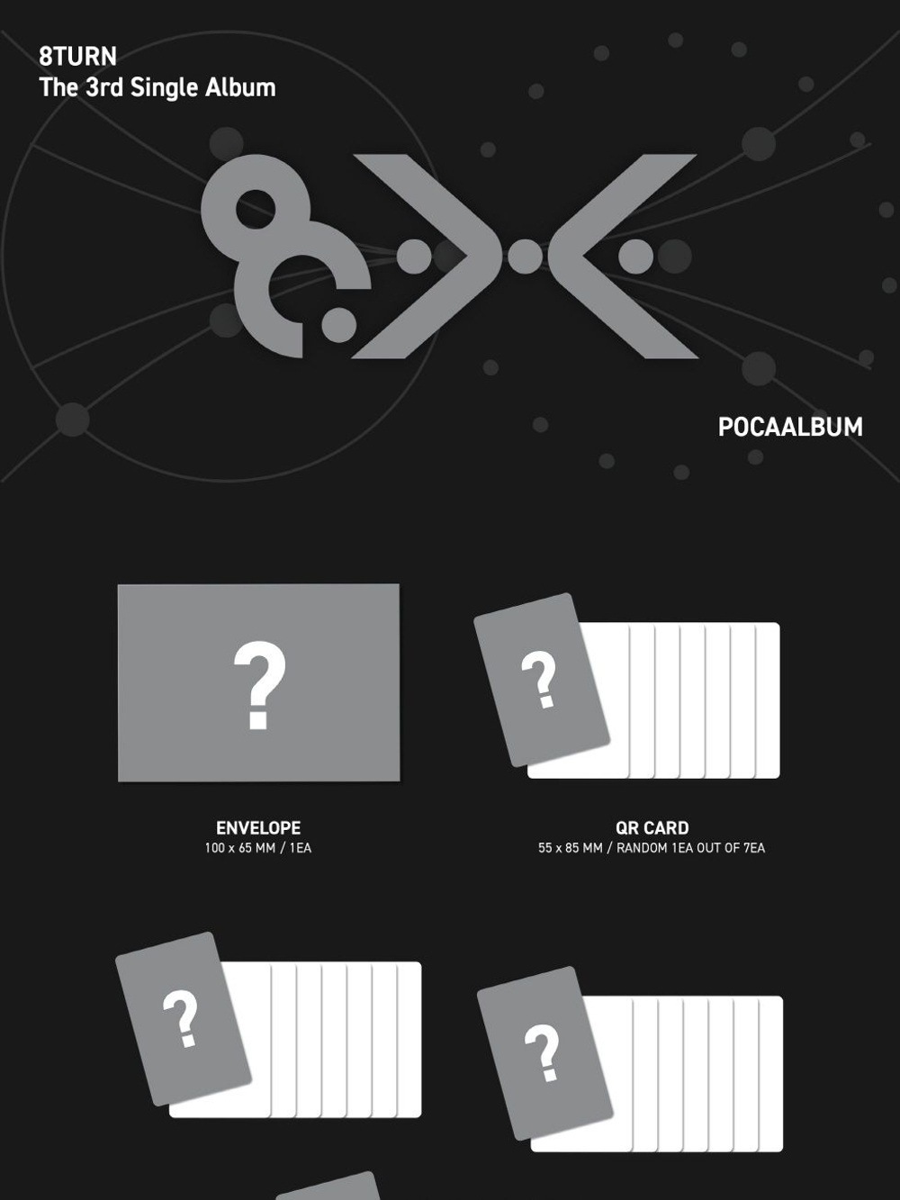 (ПРЕДЗАКАЗ) Альбом 8TURN - 8.X 3rd Single Album POCAALBUM Version
