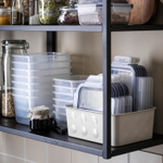 Прямоугольная крышка для контейнера IKEA 365+, Пластик, Силикон, 21х15 см