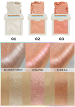 Хайлайтер кремовый для лица HOLIKA HOLIKA Love Crystal Crush Highlighter Coral Shock тон 03