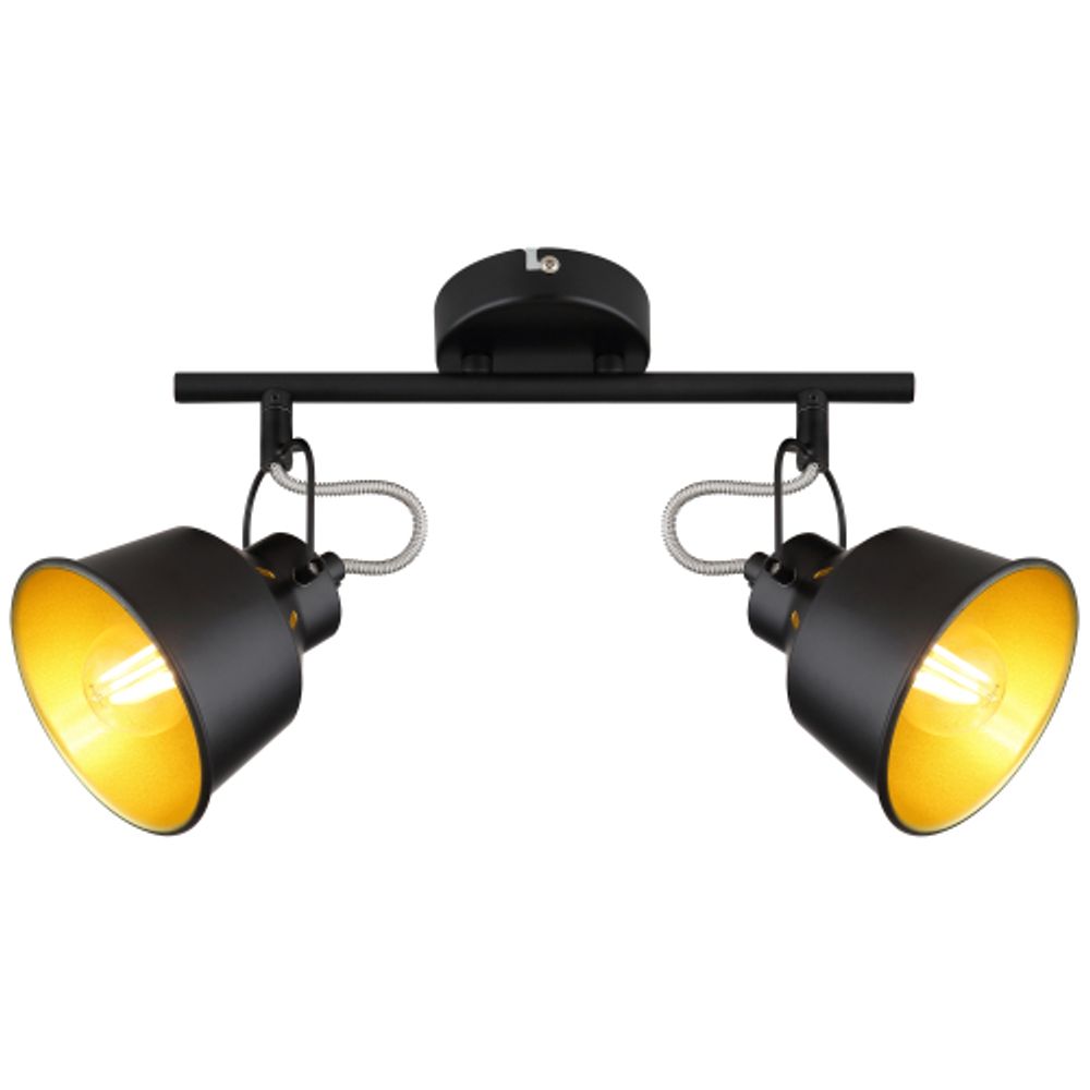 Светильник настенно-потолочный спот Rivoli   7064-702 2 х Е14 40 Вт поворотный