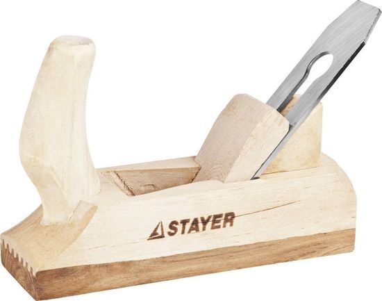 Рубанок STAYER "MASTER"деревянный 190 мм