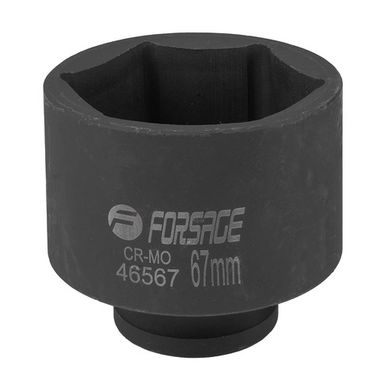 Головка ударная 3/4'', 67мм (6гр.) Forsage F-46567