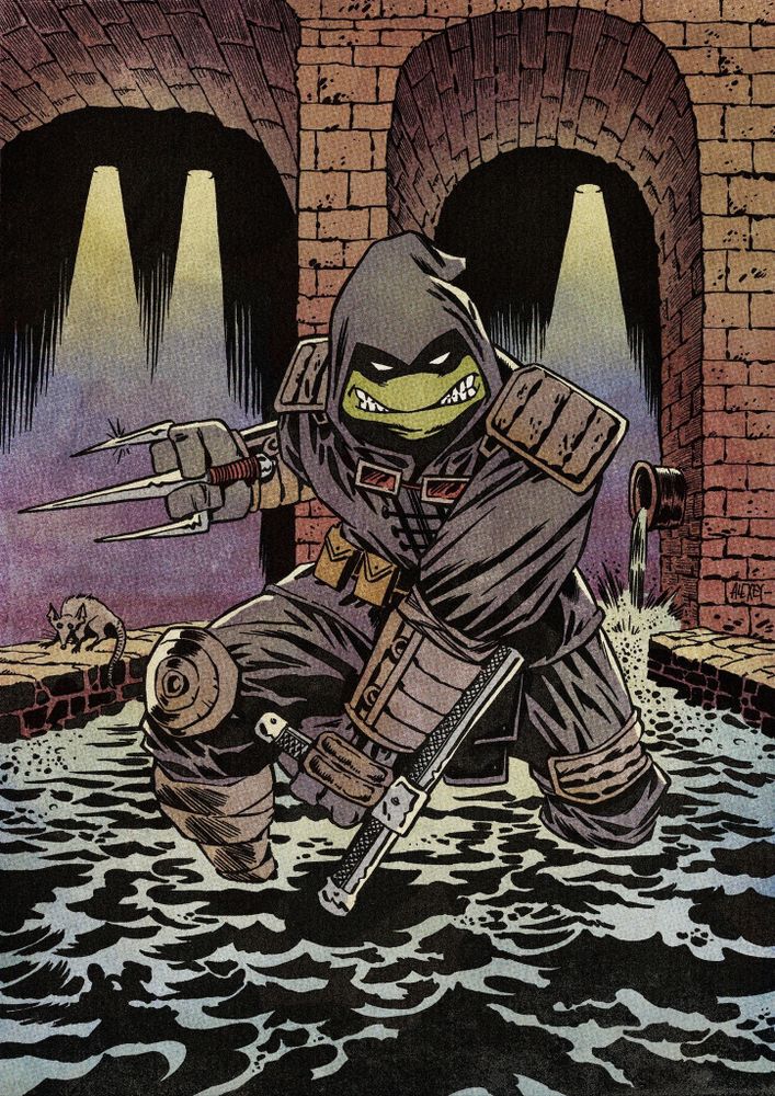Открытка &quot;Teenage Mutant Ninja Turtles: Last Ronin&quot;
