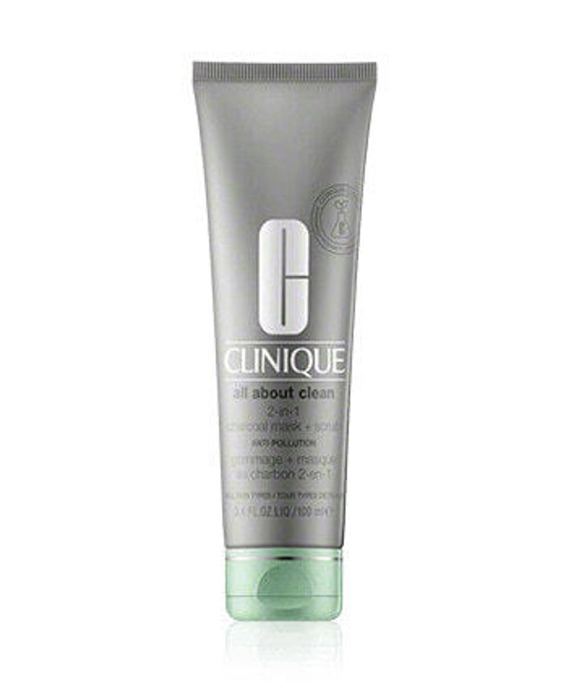 Clinique All About Clean 2-in-1 Charcoal Mask + Scrub (100 ml)