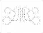 Потолочная люстра Ambrella Light FA FA3811