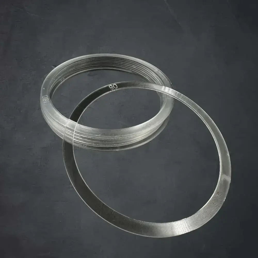 Термокольцо прозрачное для натяжного потолка диаметр 90мм 20 шт
