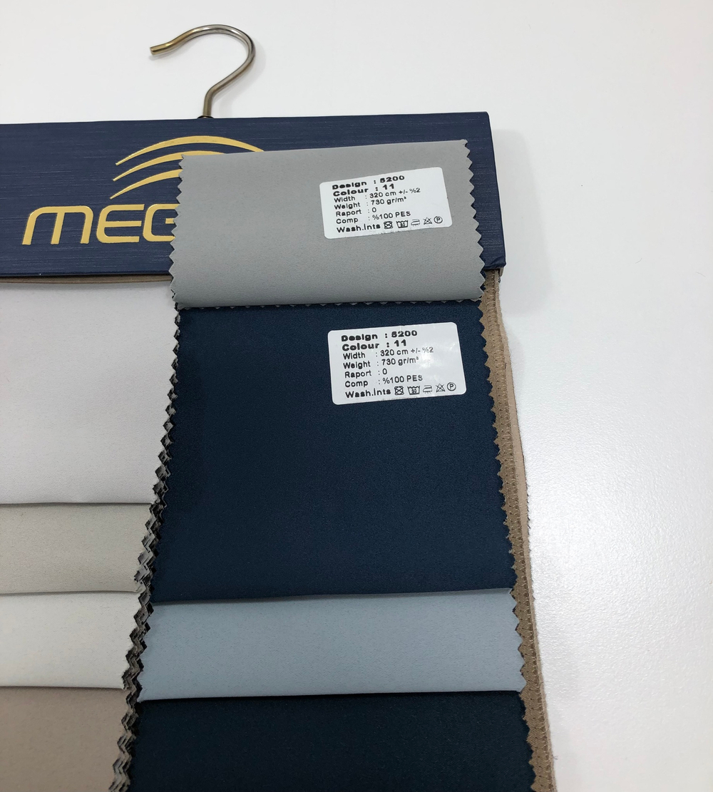 Портьерная ткань двусторонний dimout Megara арт. 5200 (высота 320 см, Турция)