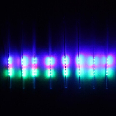 Гирлянда светодиодная 2,0 м*50 см 36 ламп LED «Тающая сосулька», Мультицвет (8 трубок), 18 режимов