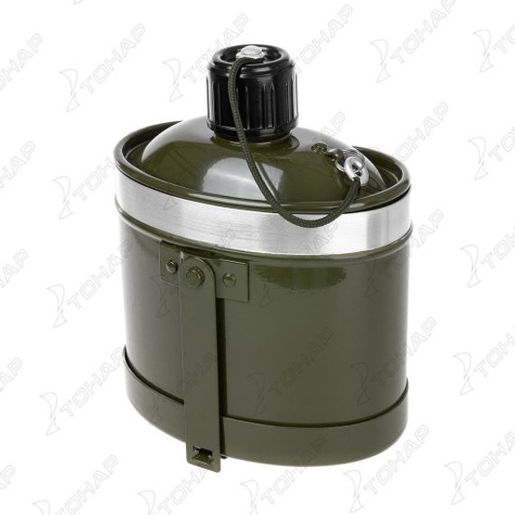 Набор посуды Helios армейский котелок+фляжка (1000мл/900мл) HS-NP 020031-00