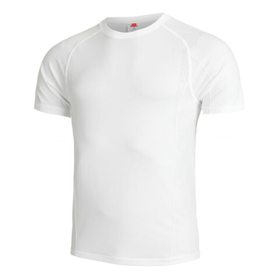 Мужское теннисное поло Wilson Players Seamless Crew 2.0 T-Shirt Men - White