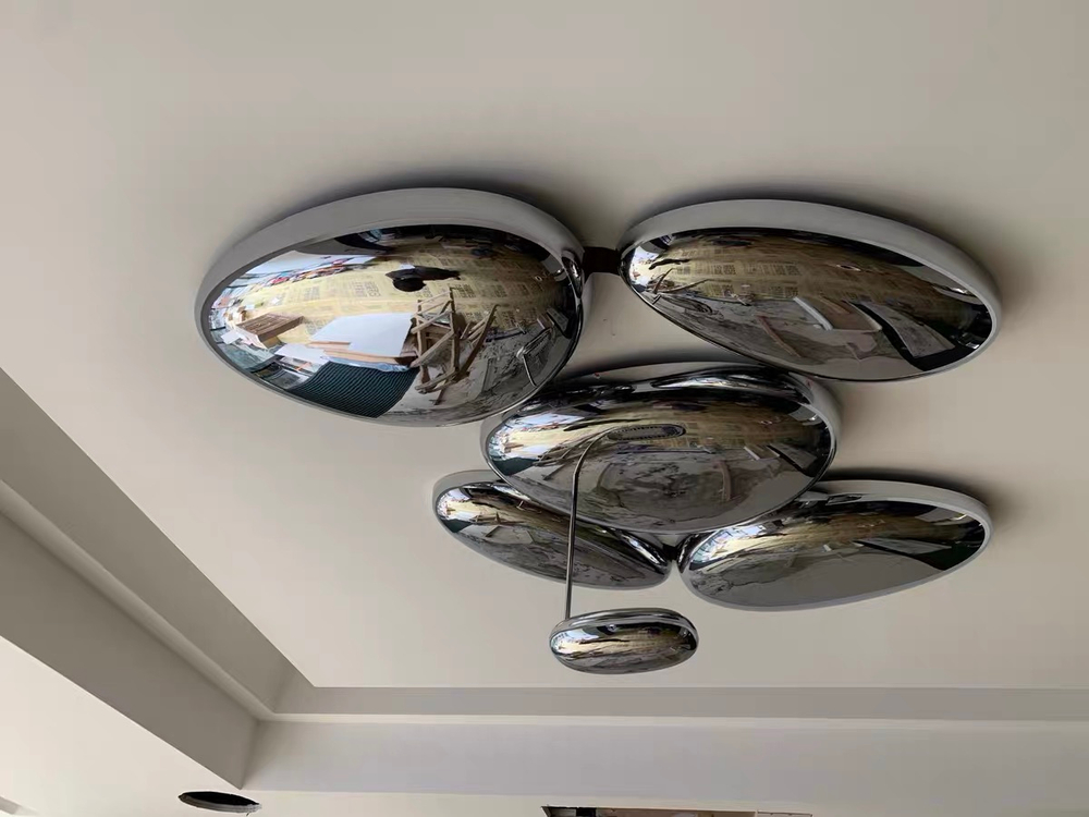 Ceiling design lamp Skydro by Artemide (6 lampshades)