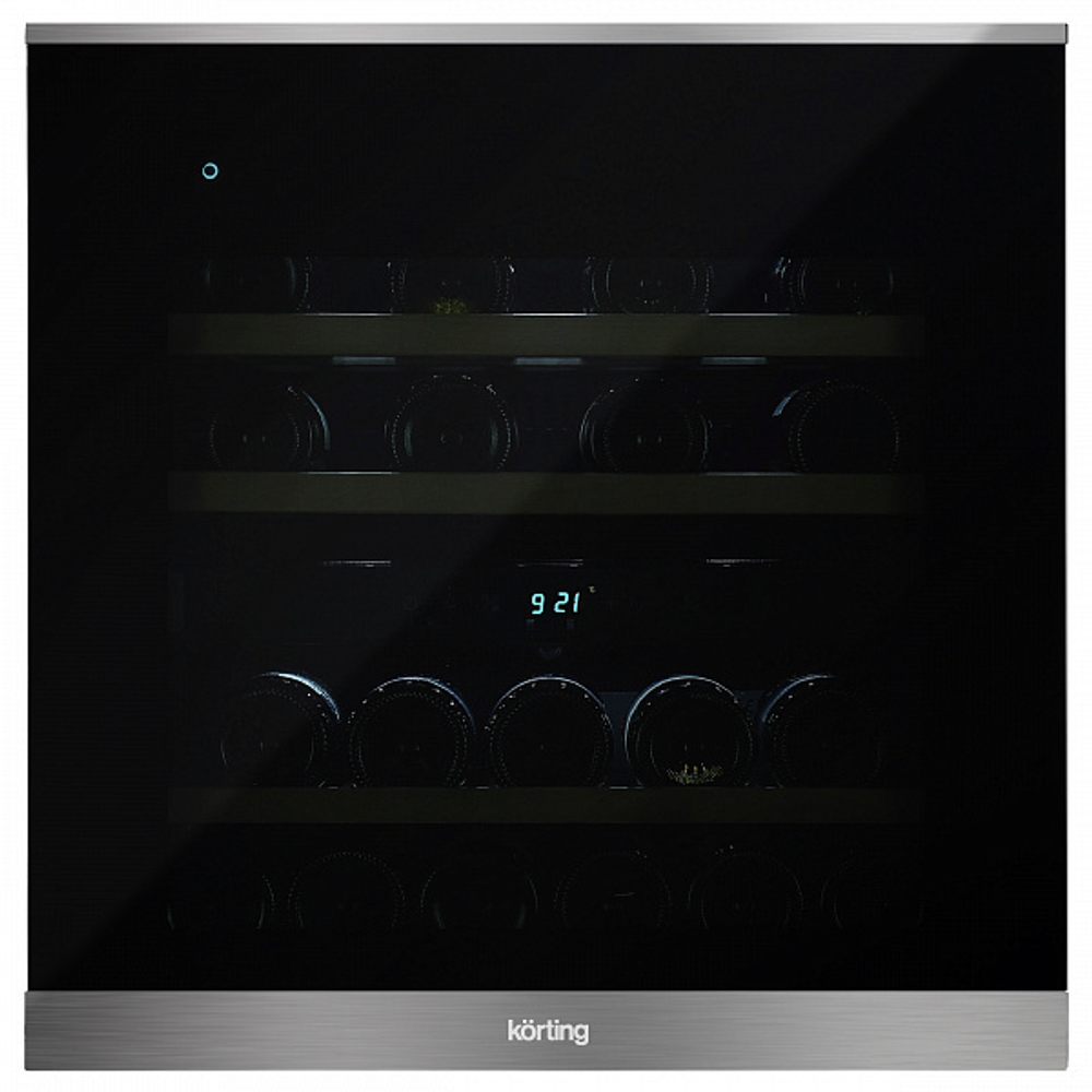 Встраиваемый винный шкаф Korting KFW 604 DB GXN фото 
